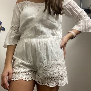 White Romper